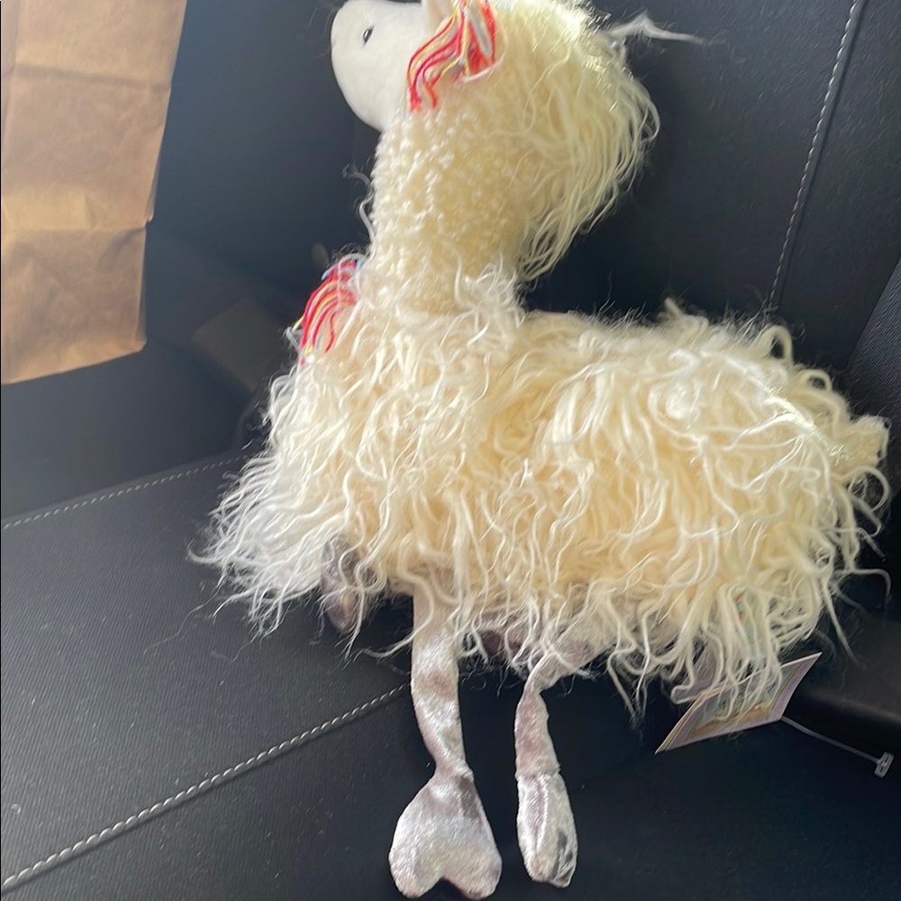 Bunnies by the Bay Llama stuffed animal NWT